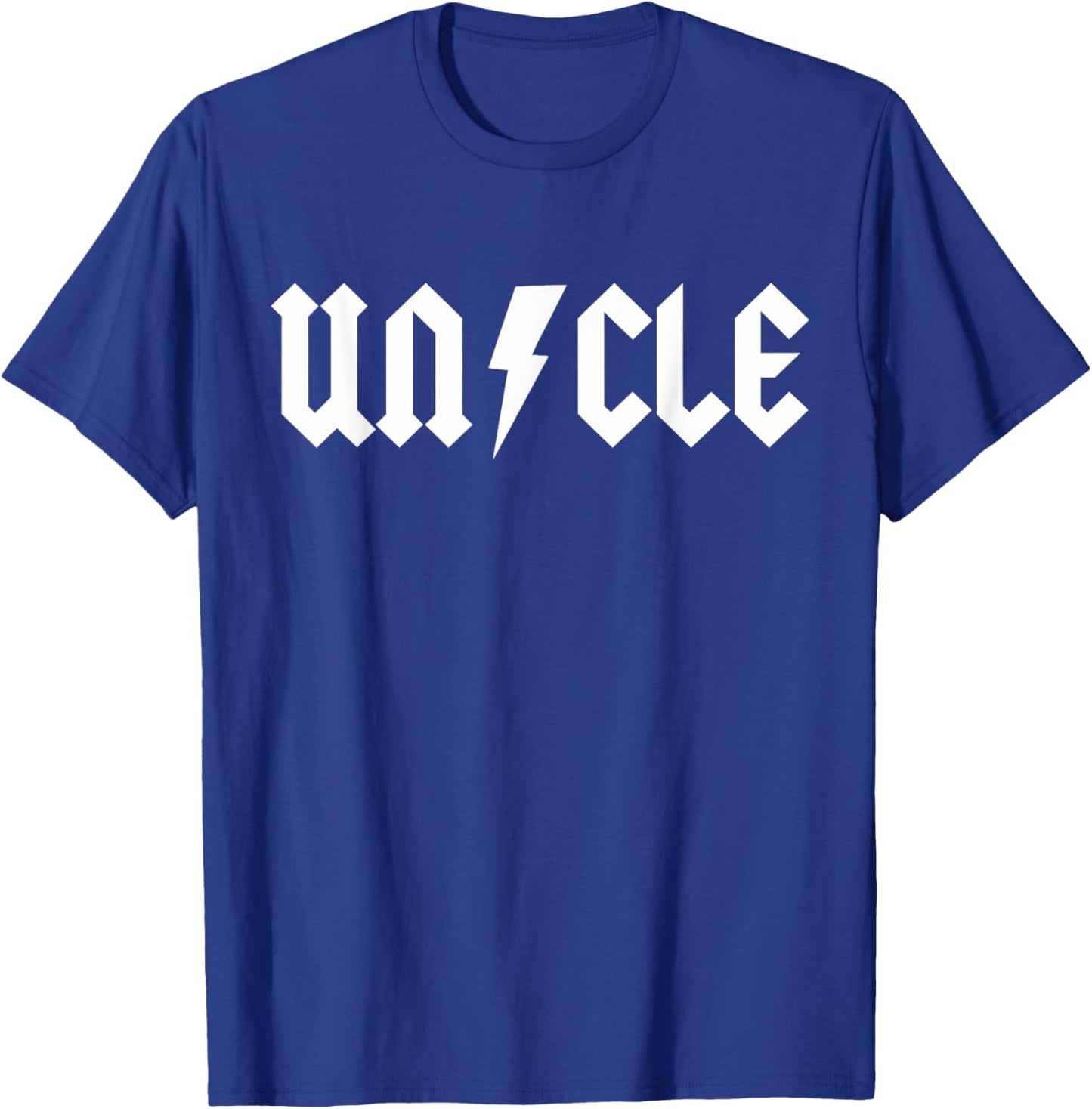 Rock n Roll Uncle Birthday Rock Star Matching Family T-Shirt - T-Shirt | Royal