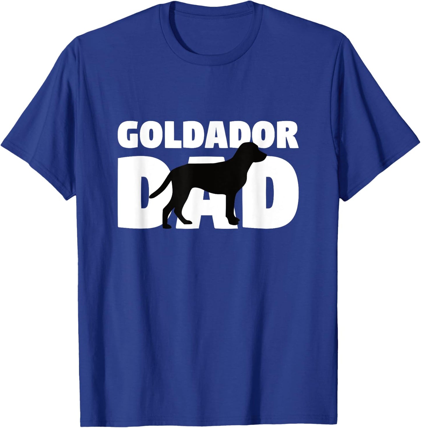 Goldador Gift Dog Father 'Goldador Dad' Funny Goldador T-Shirt - T-Shirt | Royal