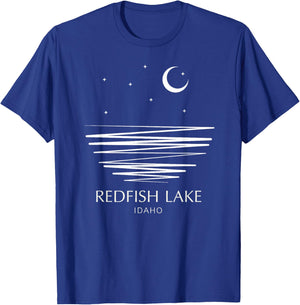 Redfish Lake Idaho T-Shirt - T-Shirt | Royal