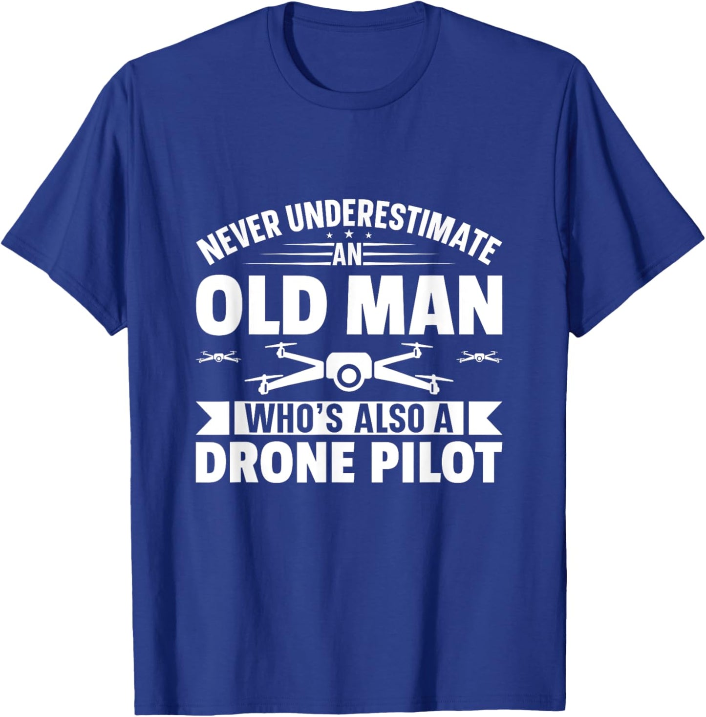 Funny Drone Pilot Design Women Kids Drone Operator T-Shirt - T-Shirt | Royal