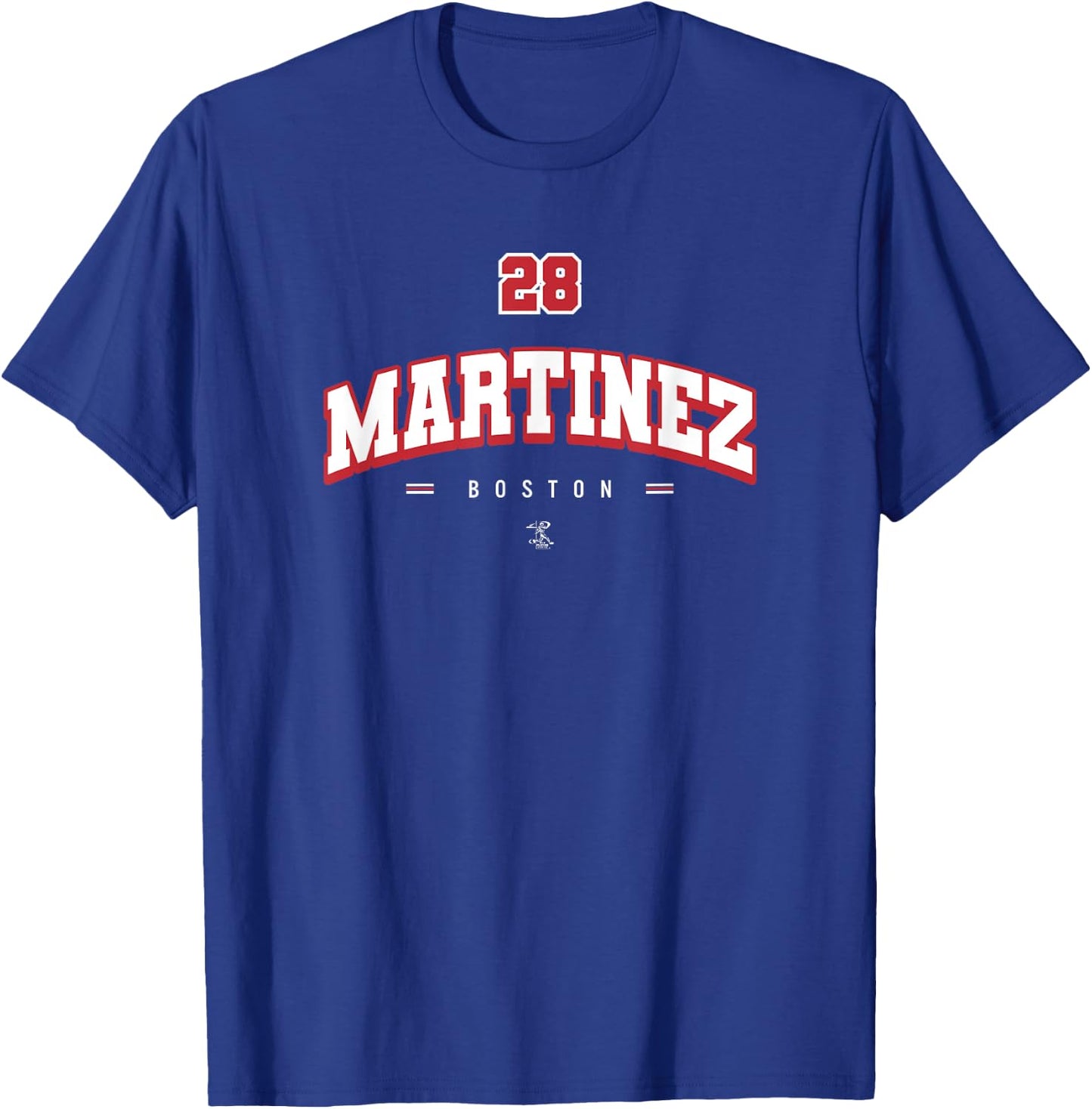 JD Martinez Player Arch Gameday T-Shirt - T-Shirt | Royal
