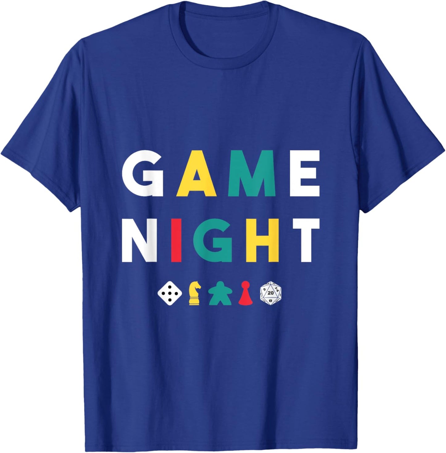 Funny Game Night Host T-Shirt - T-Shirt | Royal