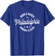 Born and Raised in Philadelphia T-Shirt - T-Shirt | Royal