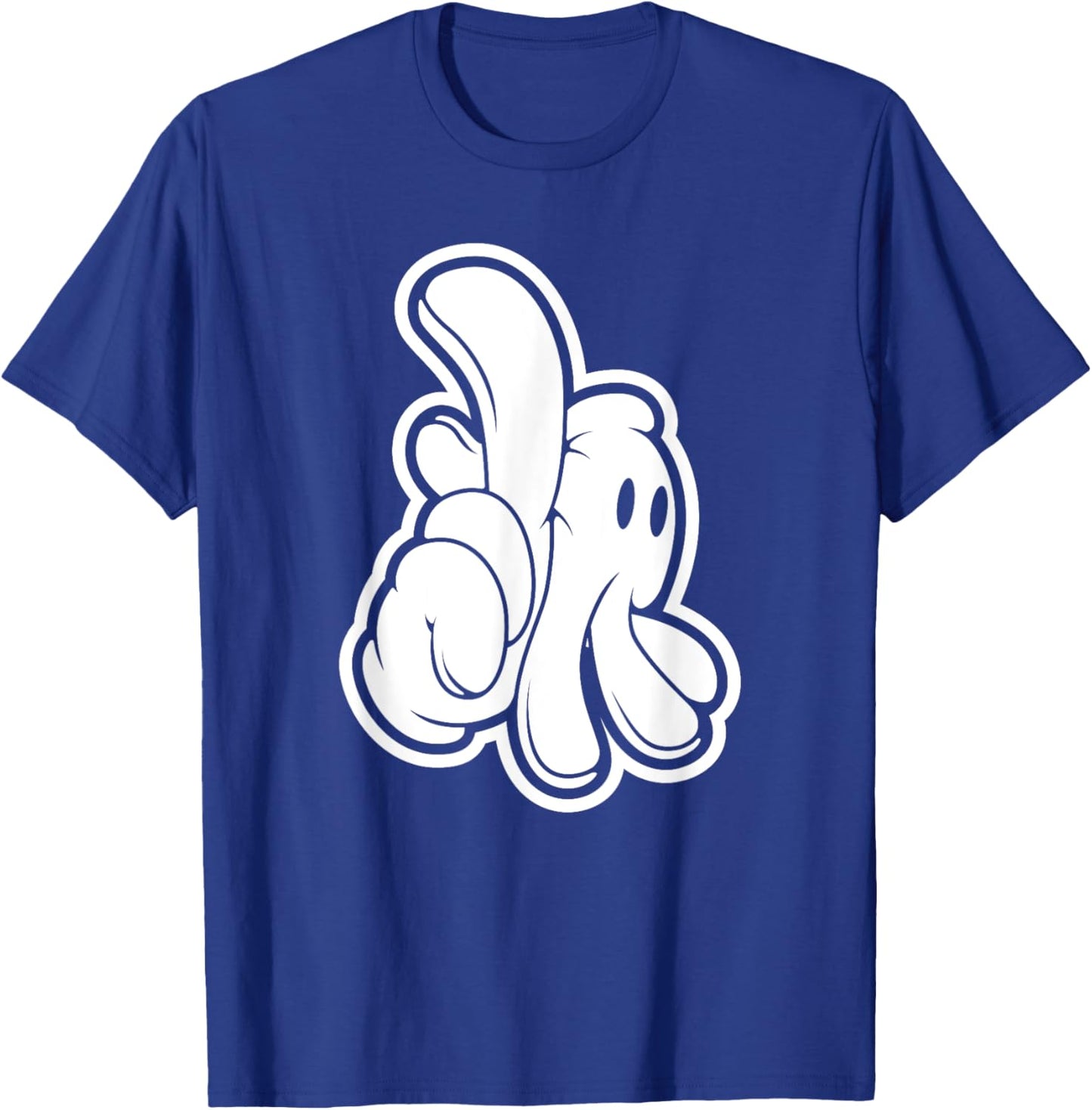 Cartoon Glove L.A. Hands Los Angeles Urban Hip Hop Street T-Shirt - T-Shirt | Royal