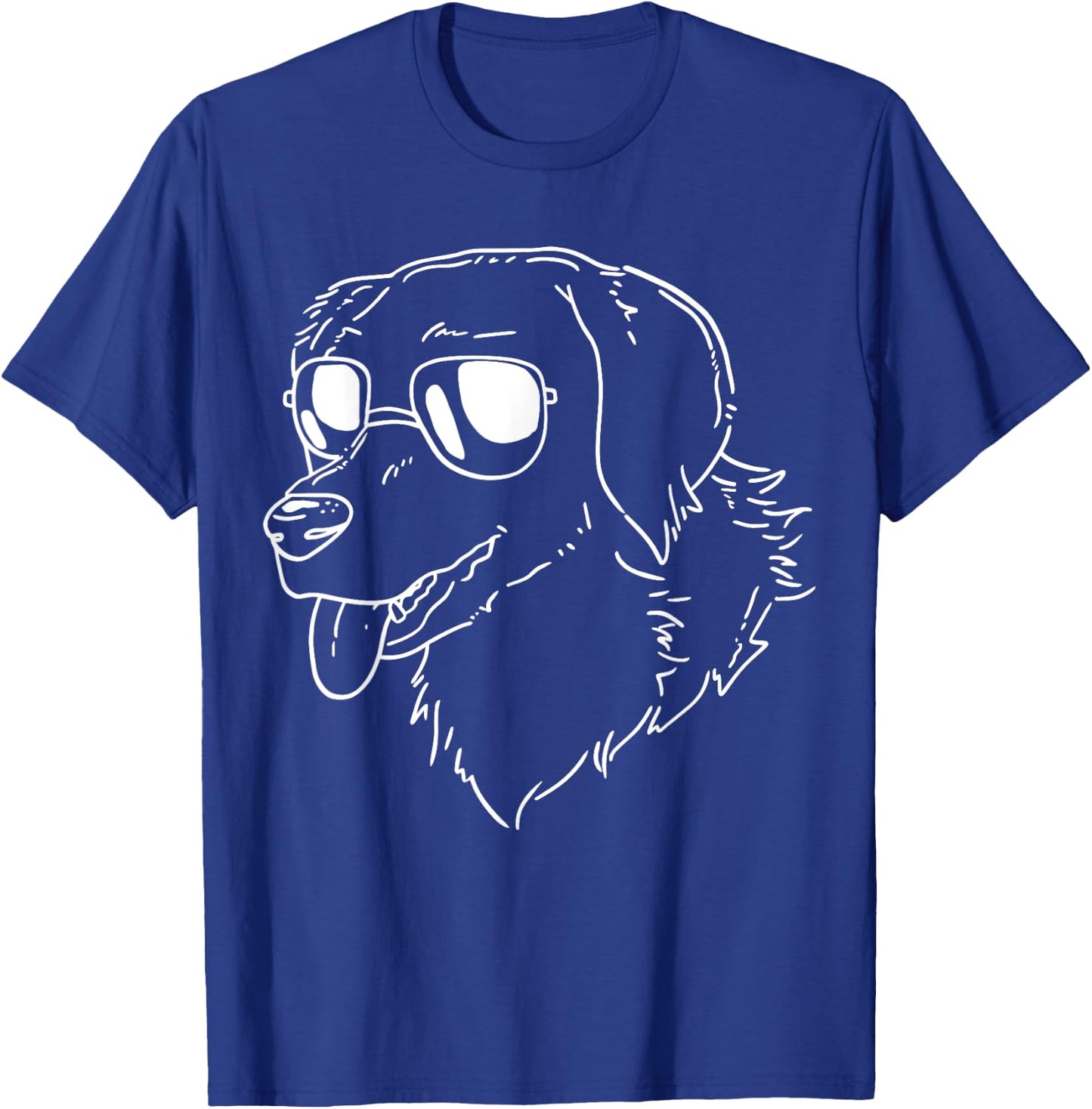 Golden Retrievers Dog Women Girls Kids T-Shirt - T-Shirt | Royal