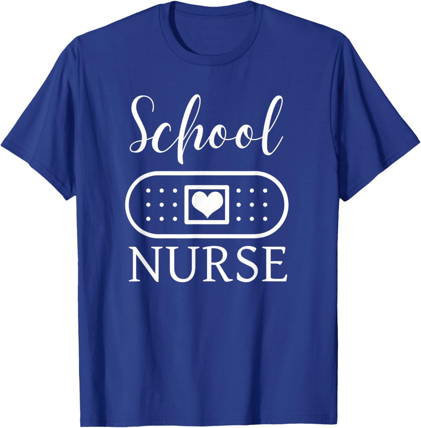 School Nurse Health Office Nurses T-Shirt - T-Shirt | Royal