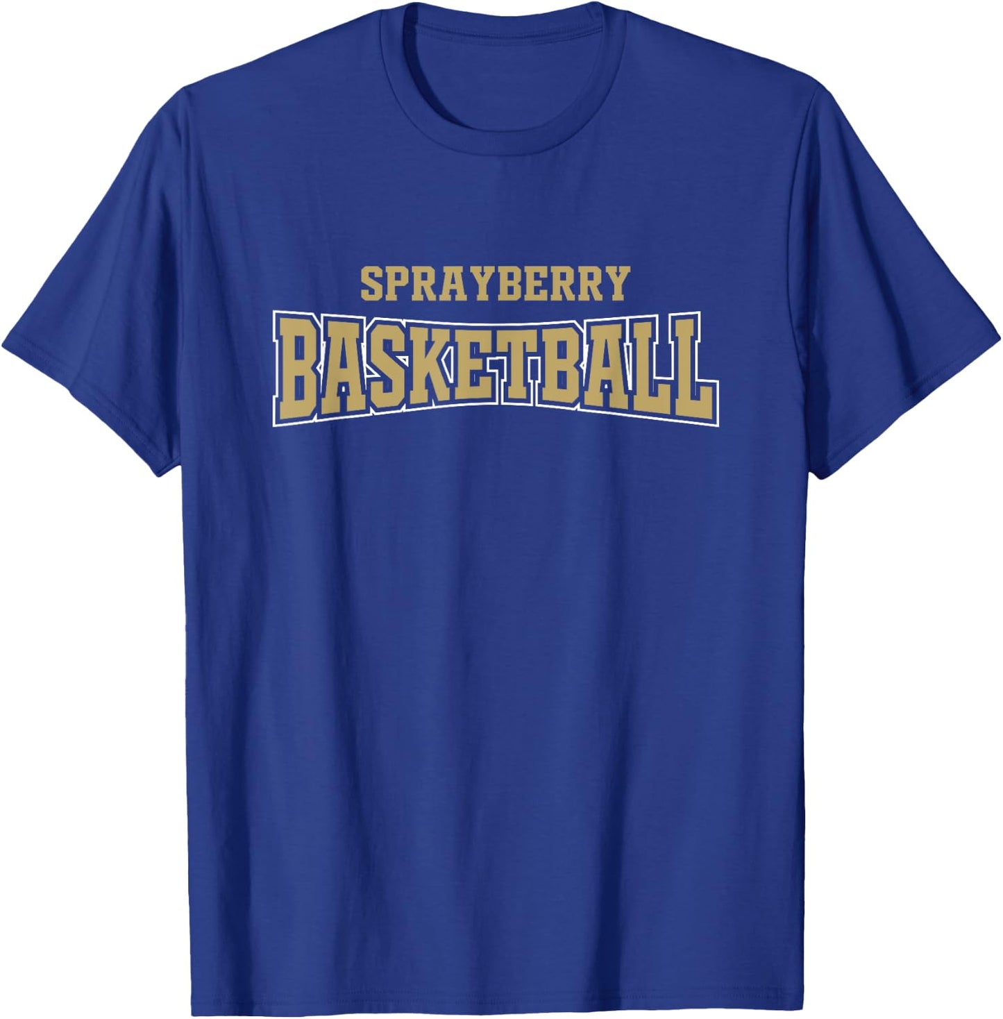 Sprayberry High School Basketball Warp HS T-Shirt - T-Shirt | Royal