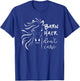 BARN HAIR DON'T CARE Horse Riding Gift Equestrian Rodeo Girl T-Shirt - T-Shirt | Royal