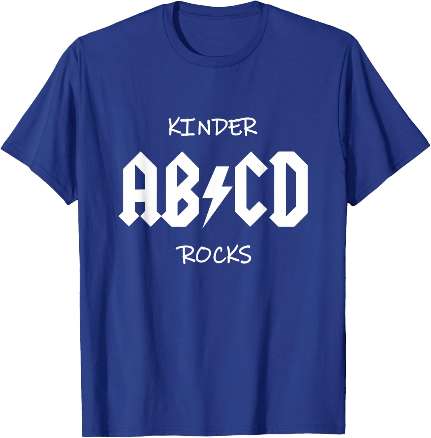 ABCD Children's Rocks Funny Teacher Gift Women Kids T-Shirt - T-Shirt | Royal