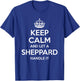 SHEPPARD Funny Surname Family Tree Birthday Reunion Gift T-Shirt - T-Shirt | Royal