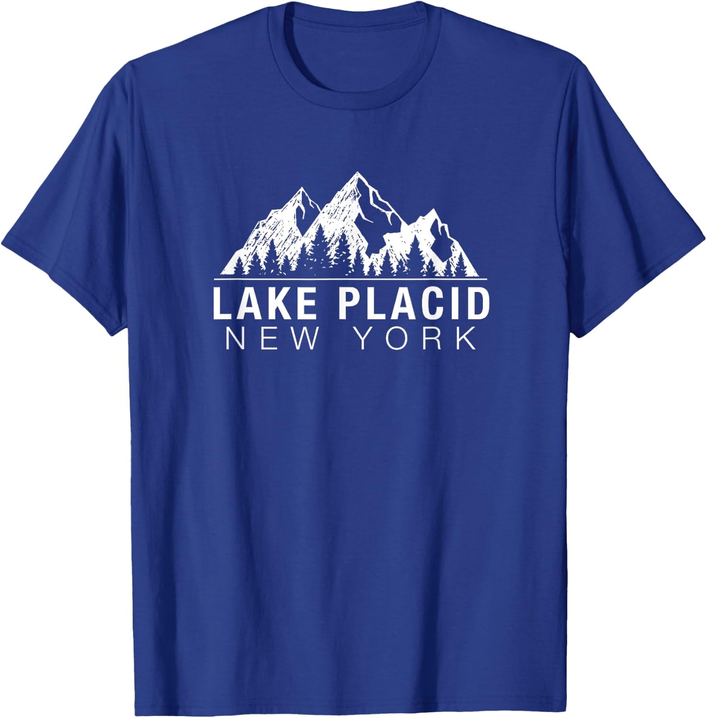 New York - Lake Placid T-Shirt - T-Shirt | Royal