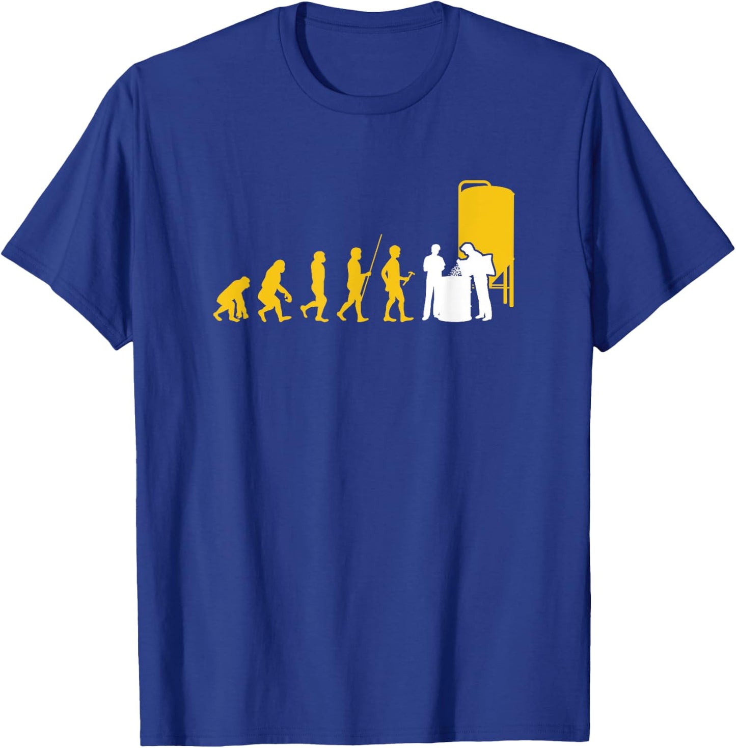 Braumeister Stout Malt Pale Ale Craft Beer Brewer Evolution T-Shirt - T-Shirt | Royal