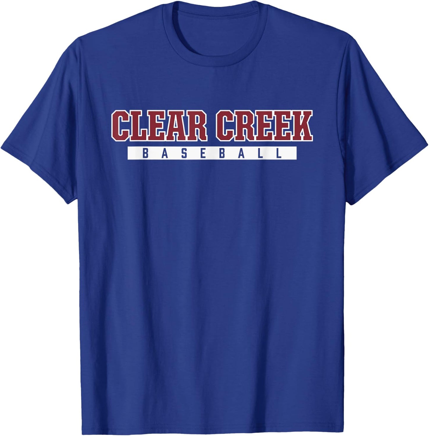 Clear Creek High School Baseball T-Shirt - T-Shirt | Royal