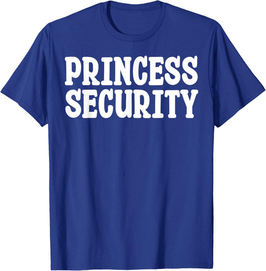 Princess Security Halloween Costume Funny T-Shirt - T-Shirt | Royal