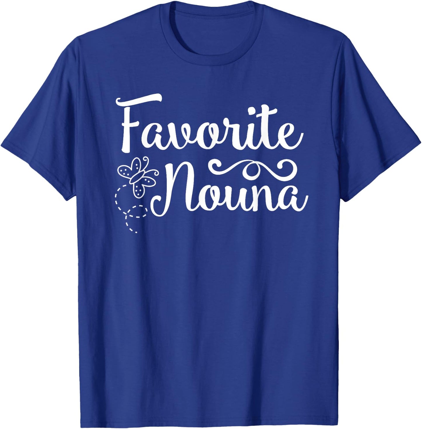Favorite Nouna - Cute Greek Godmother T-Shirt - T-Shirt | Royal