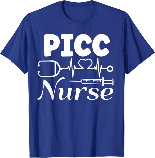Vascular Access Team - PICC IV Nurse Life Nursing Student T-Shirt - T-Shirt | Royal