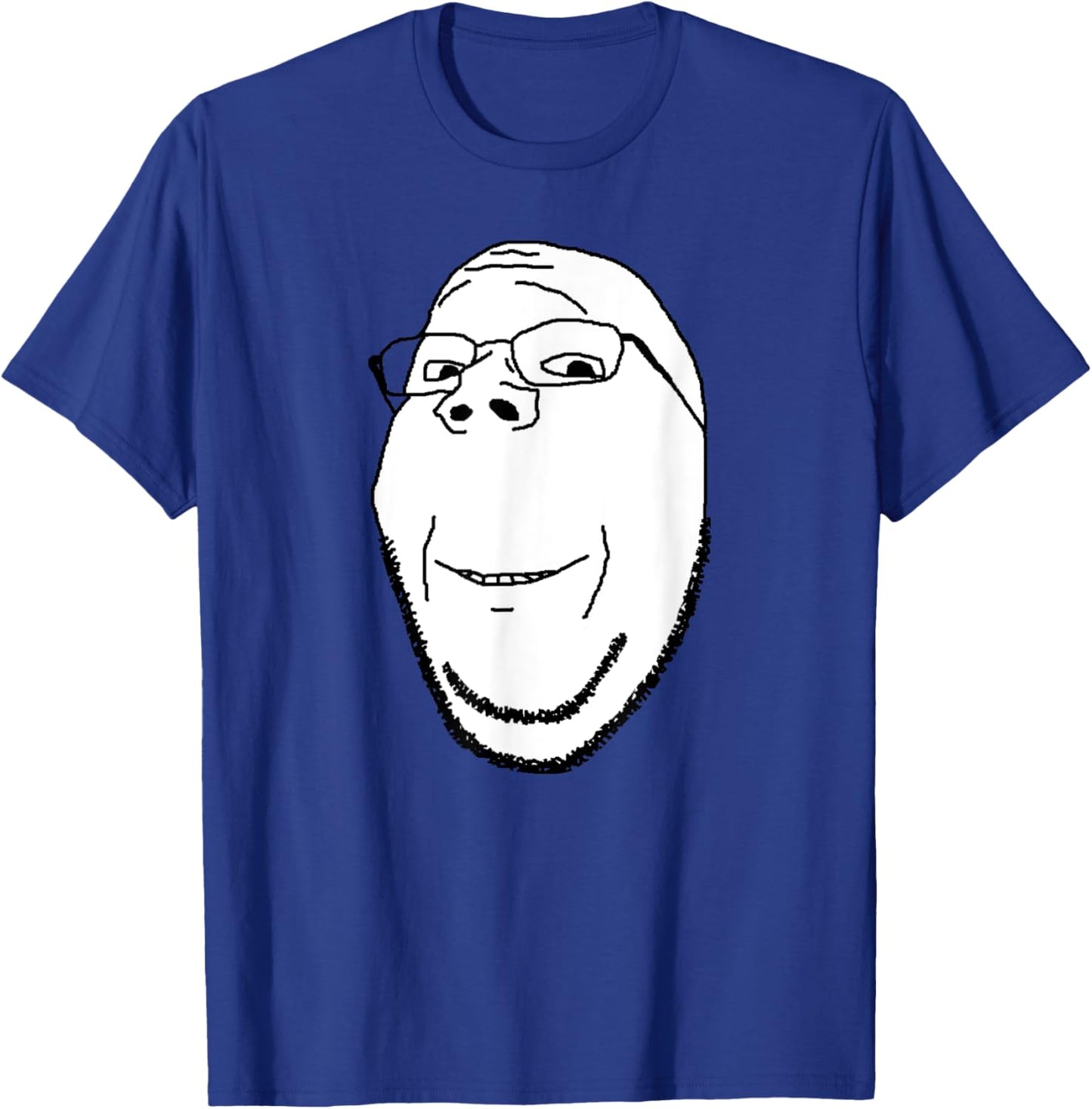 Soyjak Soy Wojak Soyboy Funny Meme Wholesome Gapejak T-Shirt - T-Shirt | Royal