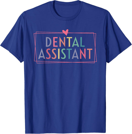Dental Assistant Dental Hygienist Dentist Appreciation T-Shirt - T-Shirt | Royal