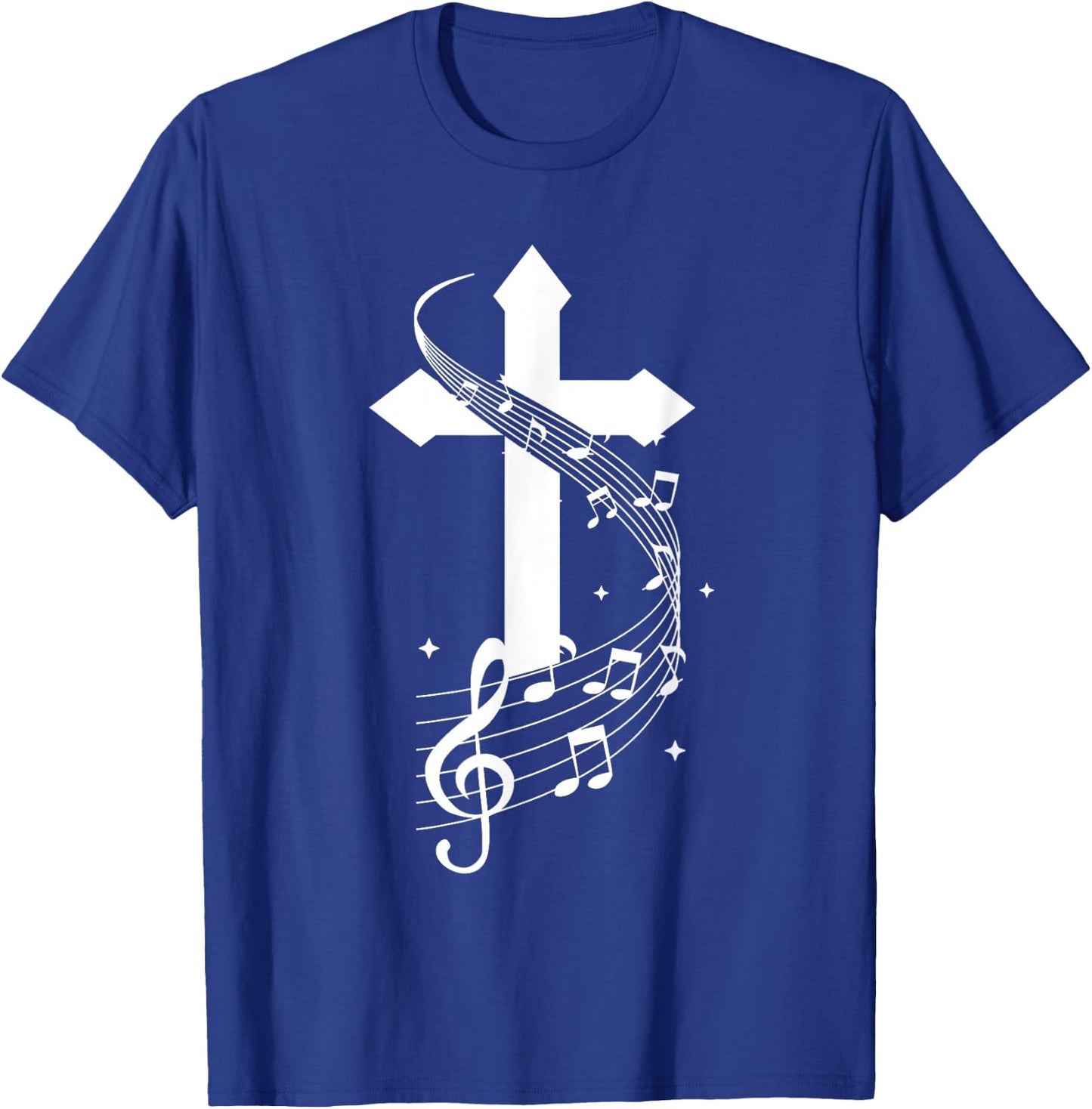 Christian Song Christ Liberal Choir Musical Band Singer Majestic Music God Hymn Orchestra Classical Lord Song T-Shirt - T-Shirt | Royal