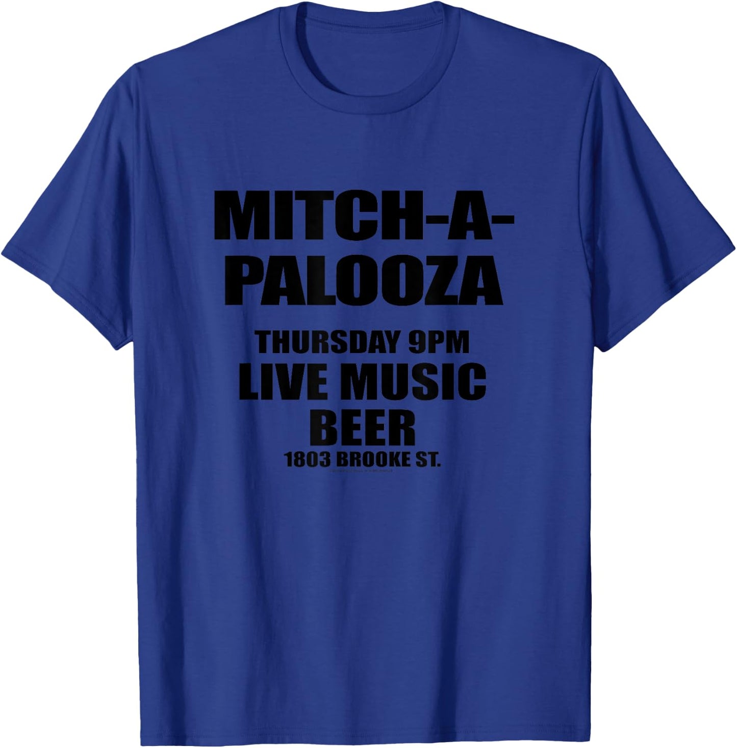 Old School Mitch-a-palooza T-Shirt - T-Shirt | Royal