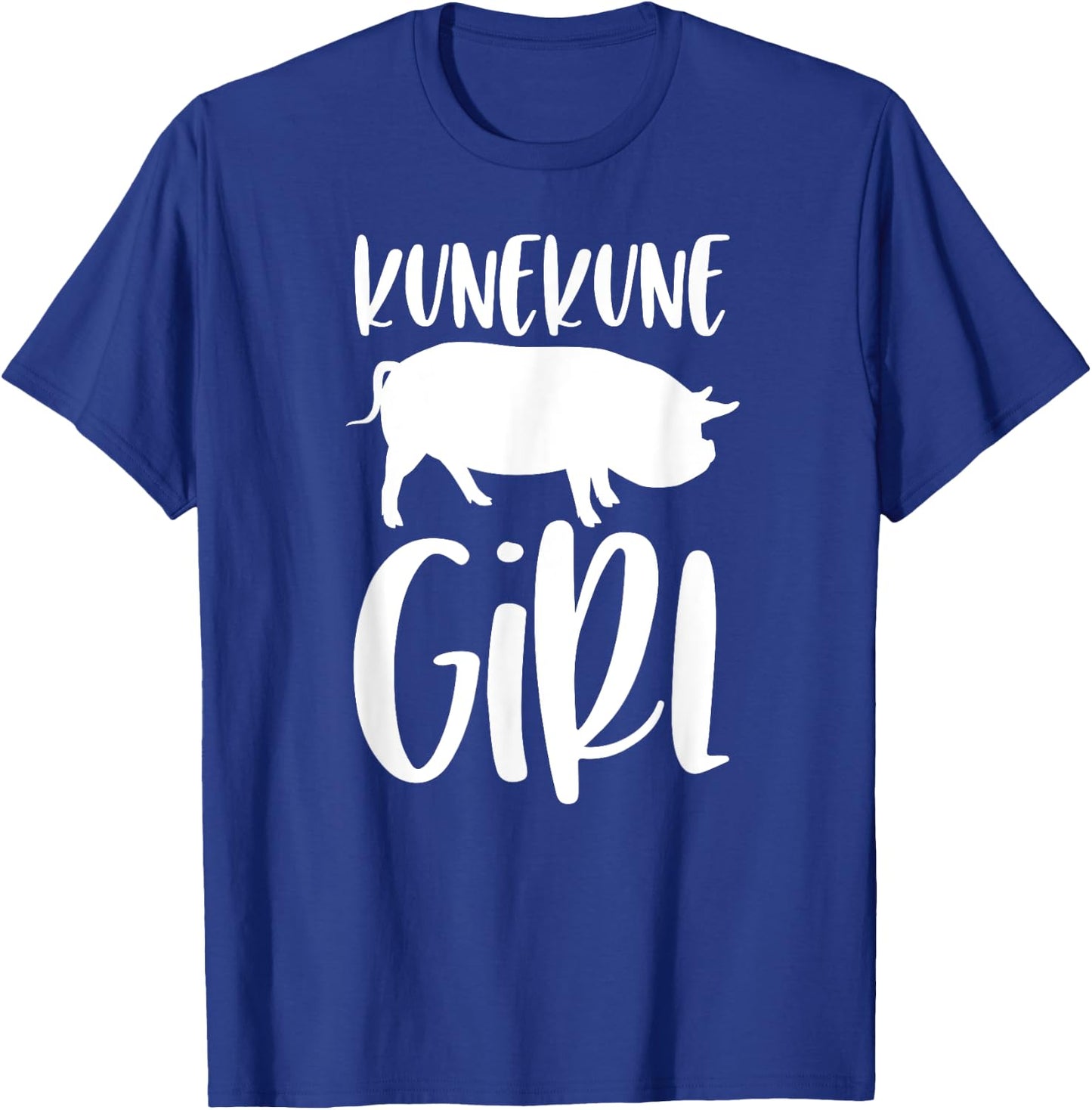 Kune Kune Pig Gift - Kunekune Girl T-Shirt - T-Shirt | Royal