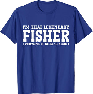 Fisher Surname Funny Team Family Last Name Fisher T-Shirt - T-Shirt | Royal