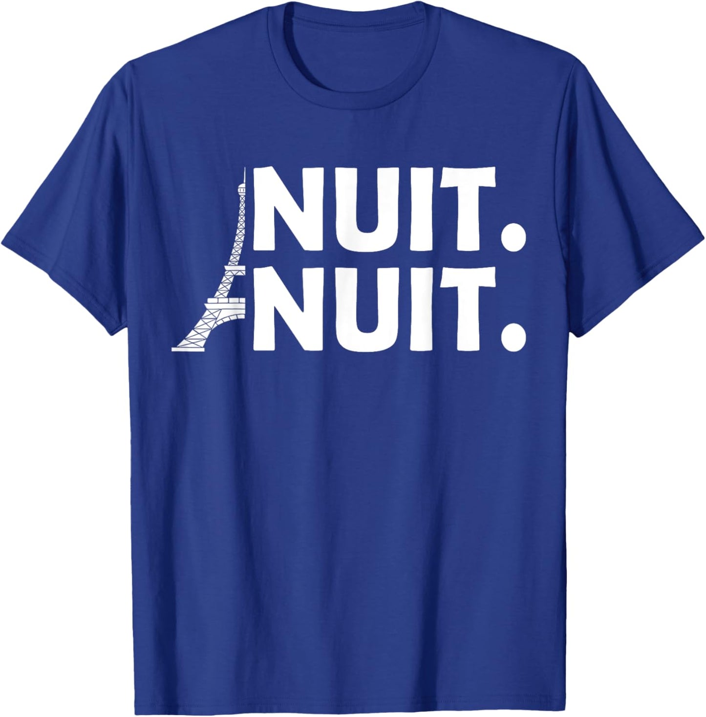 Nuit Nuit night night T-Shirt - T-Shirt | Royal