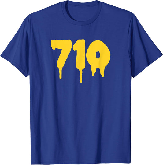 710 T Shirt For Stoners Gift Weed Oil Wax Shatter 420 T-Shirt - T-Shirt | Royal