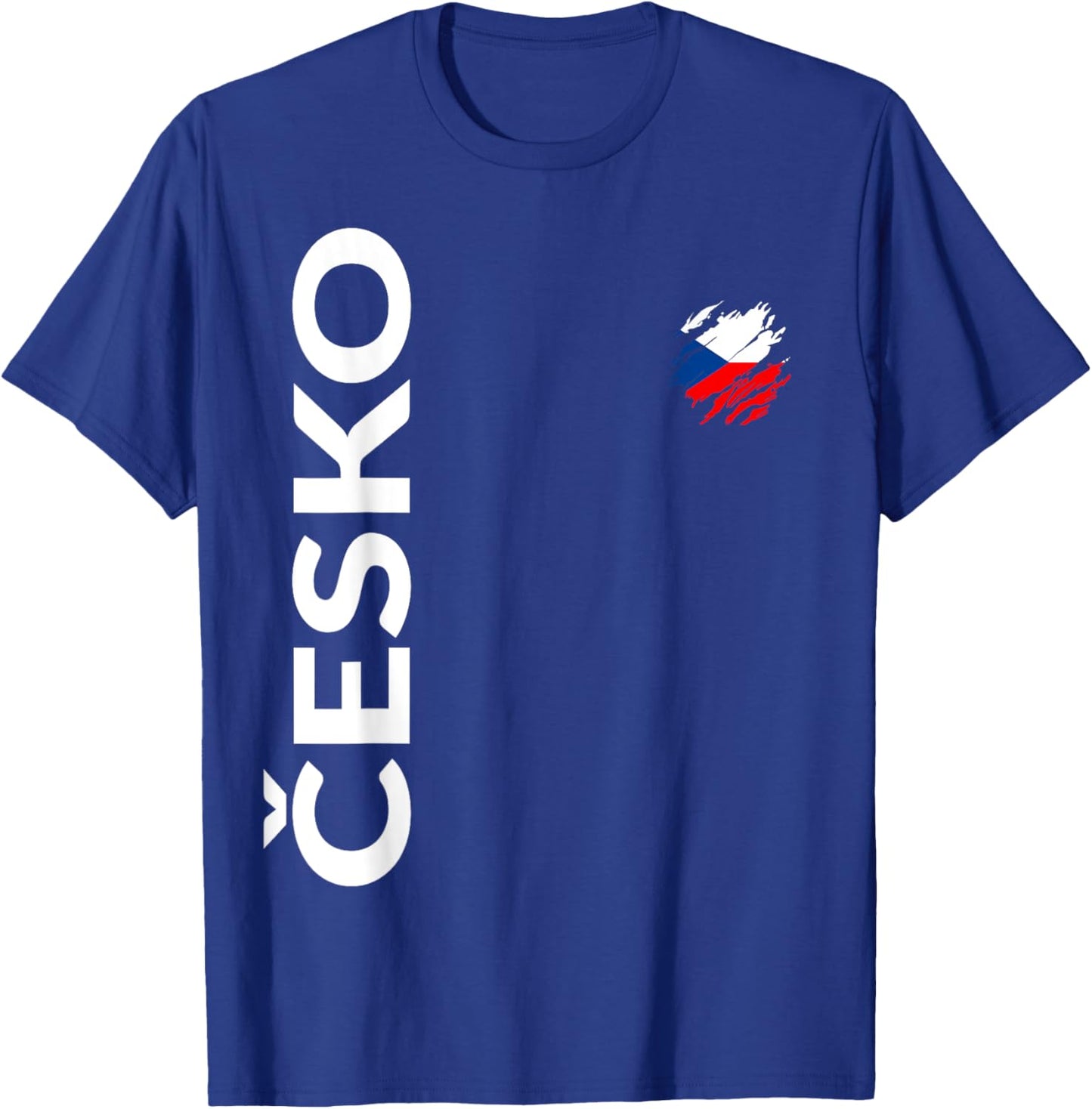 Tschechische Fan Flagge Tschechien T-Shirt - T-Shirt | Royal