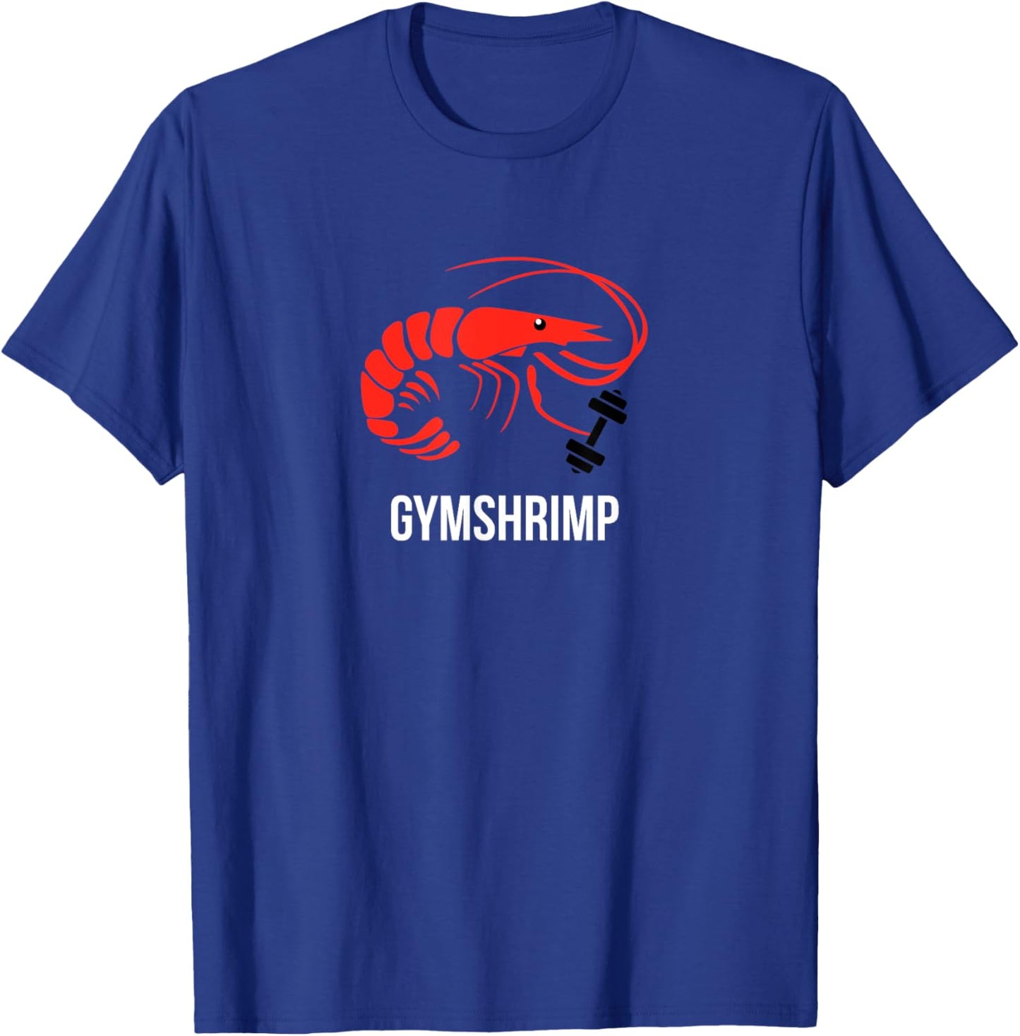 GymShrimp - 'Gymshark parody' funny fitness T-Shirt - T-Shirt | Royal