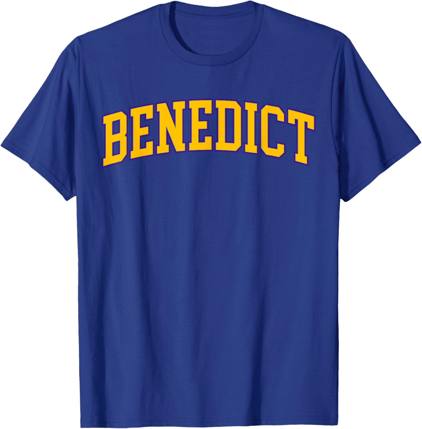 Benedict Vintage College Retro Men Women T-Shirt - T-Shirt | Royal