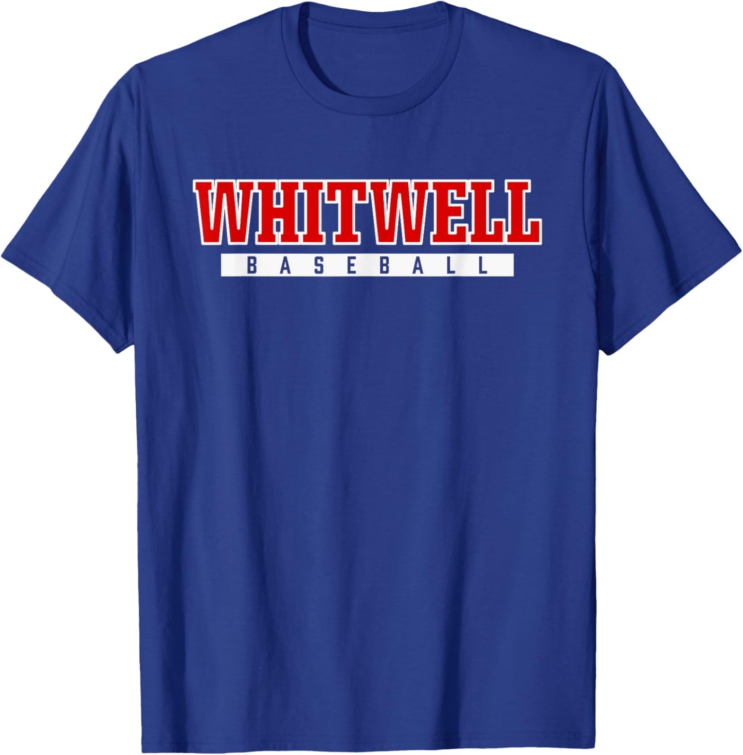 Whitwell High School Baseball T-Shirt - T-Shirt | Royal