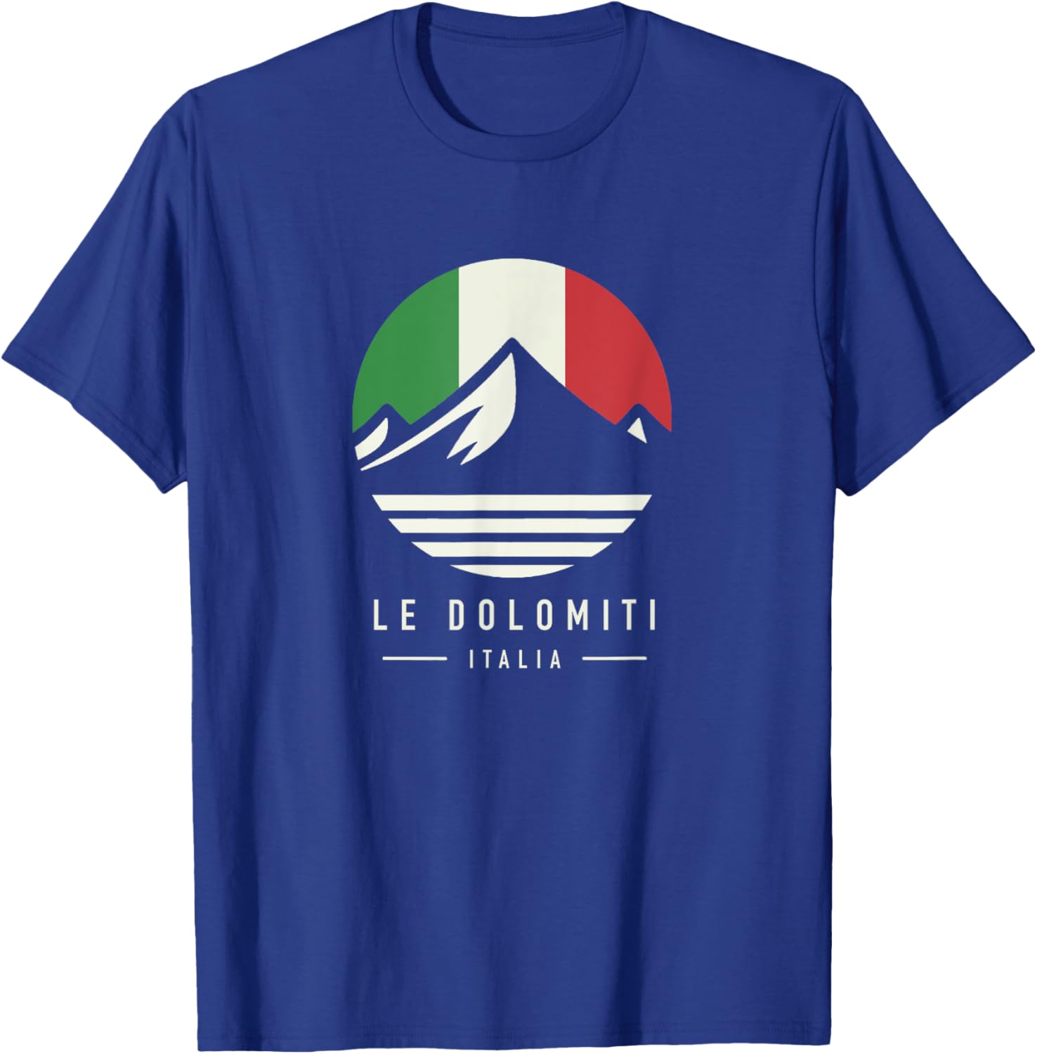 The Dolomiti Italia | The Dolomites Italian Mountains T-Shirt - T-Shirt | Royal