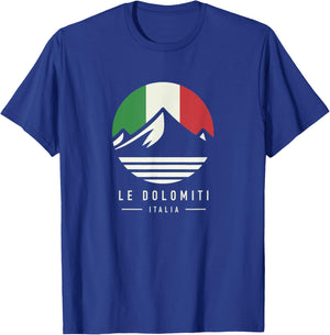 The Dolomiti Italia | The Dolomites Italian Mountains T-Shirt - T-Shirt | Royal