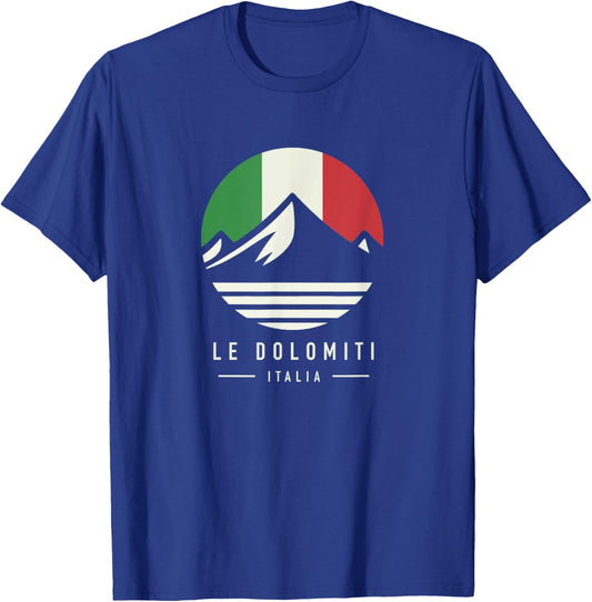 The Dolomiti Italia | The Dolomites Italian Mountains T-Shirt - T-Shirt | Royal