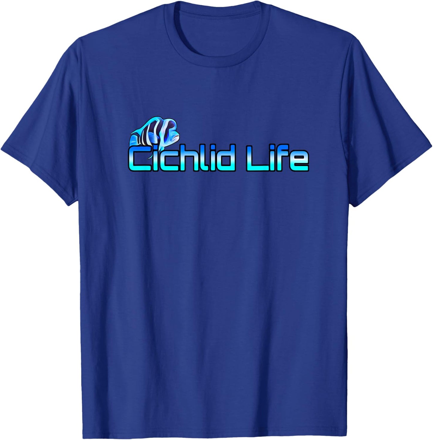 Frontosa Cichlid Life Fish Tank Aquarium Lovers Gift T-Shirt - T-Shirt | Royal
