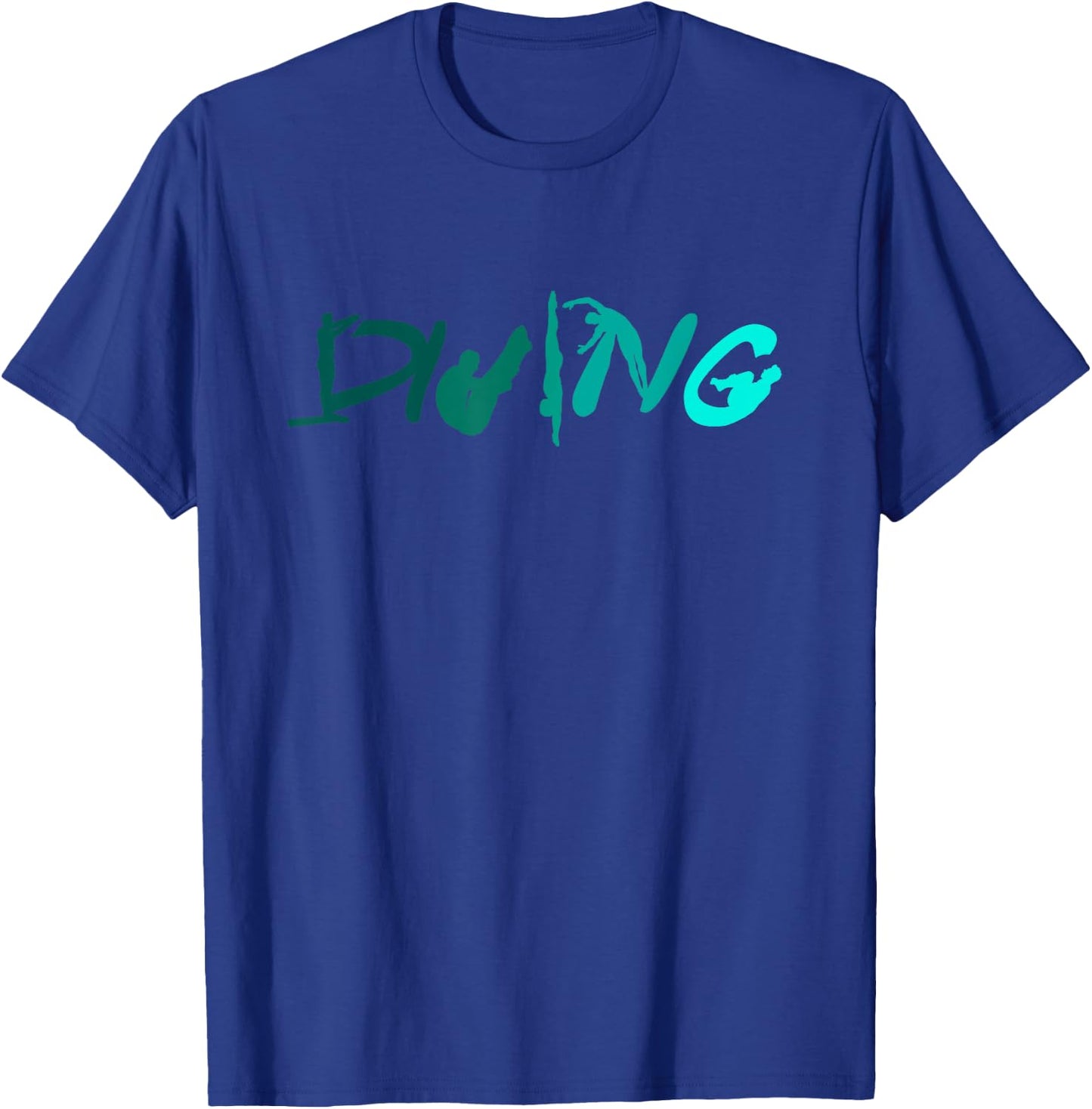 Jumping Board Diving Gifts Platform T-Shirt - T-Shirt | Royal