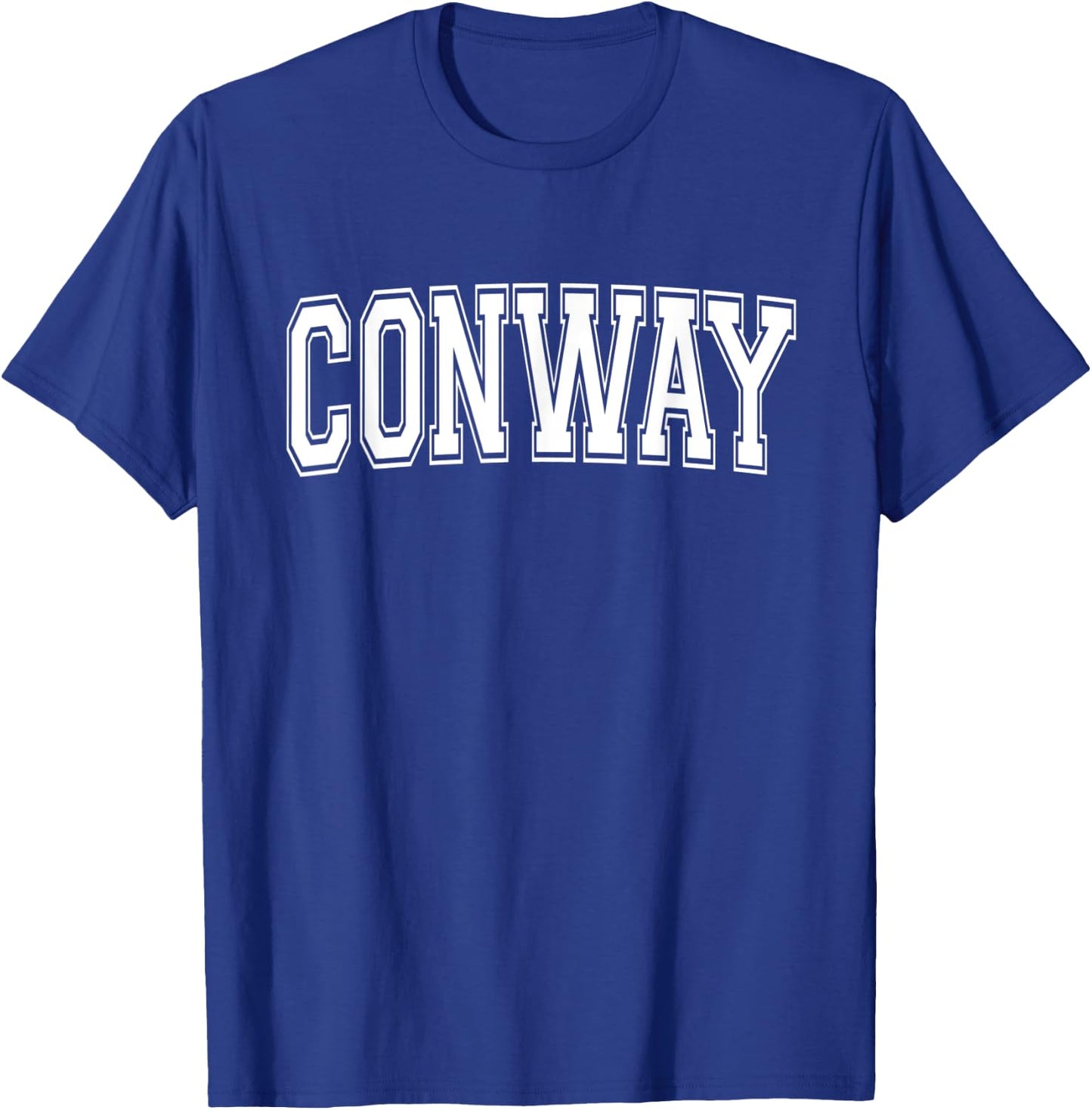 CONWAY SC SOUTH CAROLINA USA Vintage Sports Varsity Style T-Shirt - T-Shirt | Royal