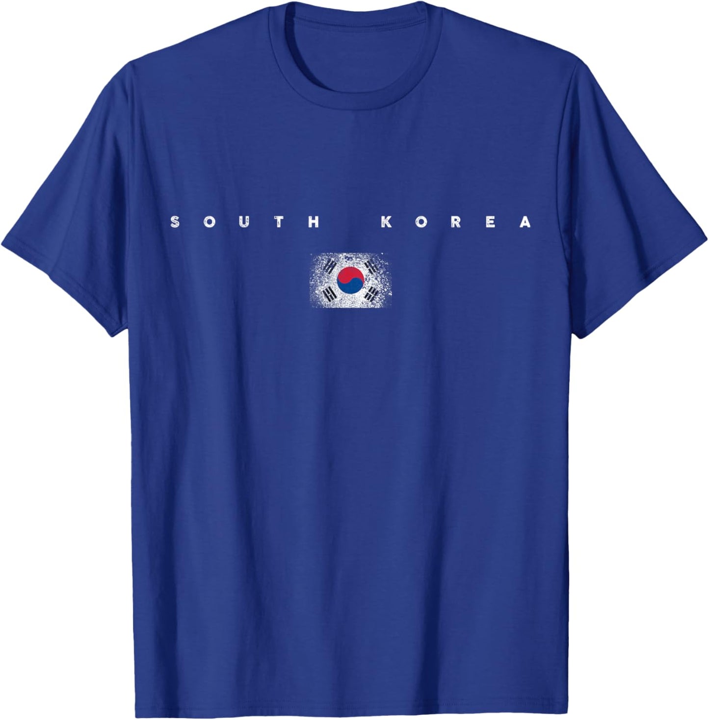 South Korea Flag Pride Vintage /Retro Soccer Football T-Shirt - T-Shirt | Royal