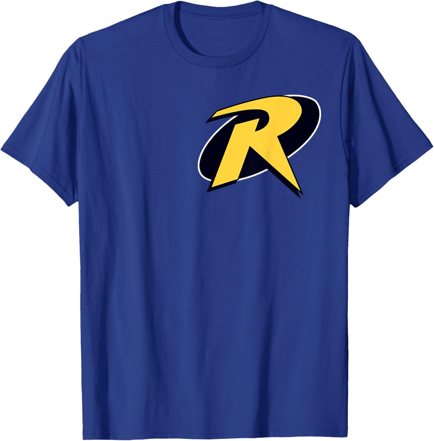 DC Robin Logo Breast T-Shirt - T-Shirt | Royal