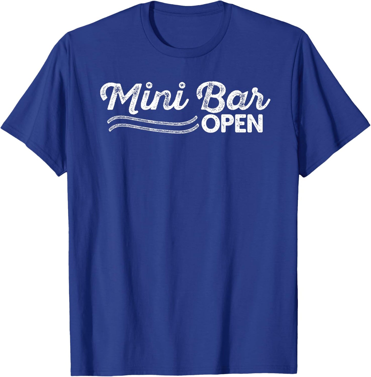 Mini Bar Open Vintage Gift T-Shirt - T-Shirt | Royal