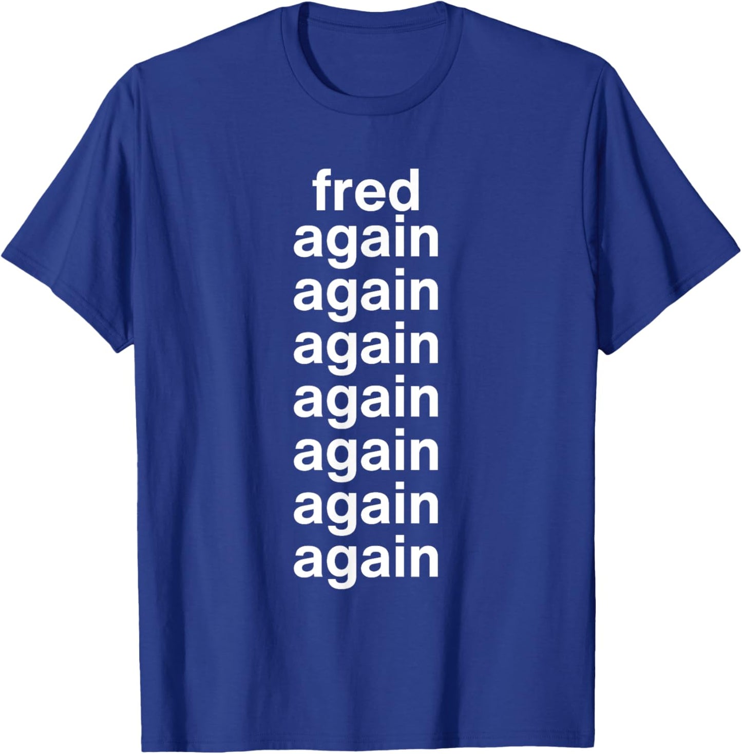 Fred Again T-Shirt - T-Shirt | Royal