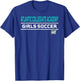 Atlantic Collegiate Academy Armada Girls Soccer T-Shirt - T-Shirt | Royal