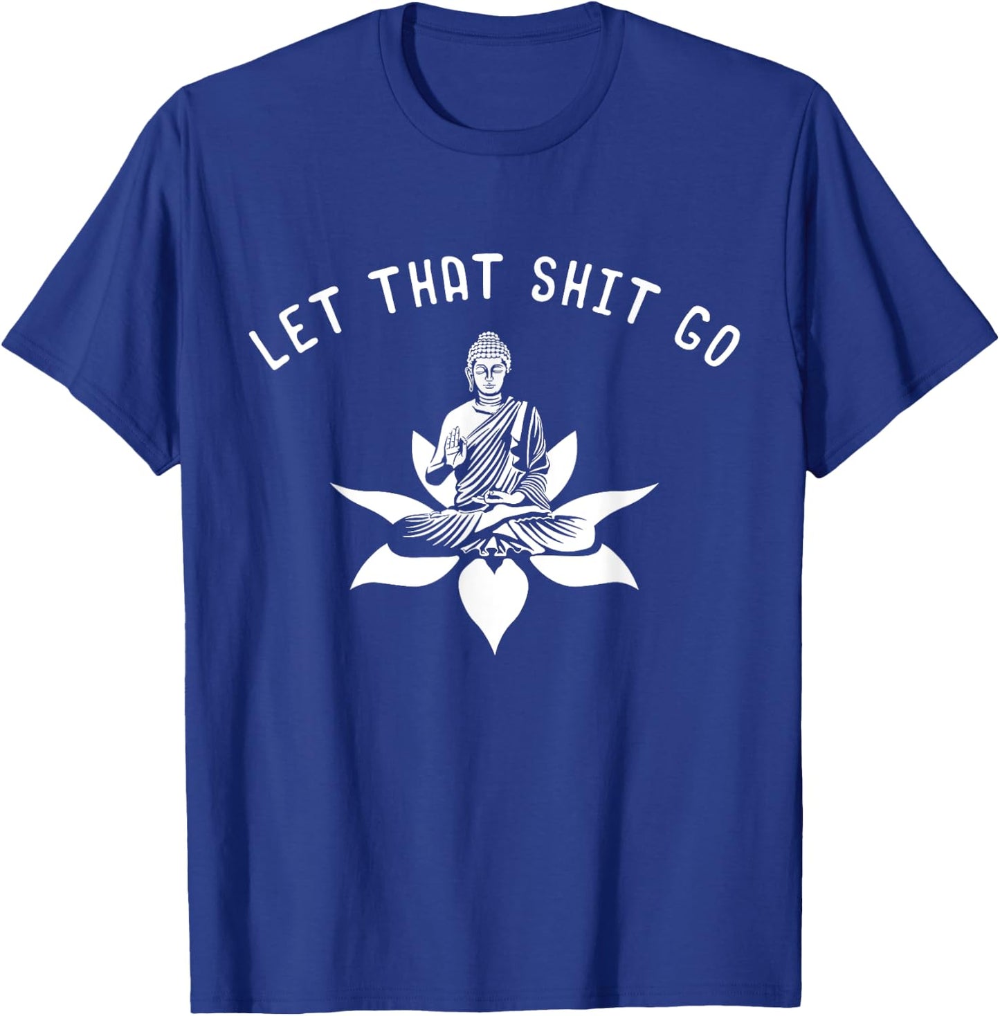 Buddhist Gift Lotus Flower Meditation Spiritual T-Shirt - T-Shirt | Royal