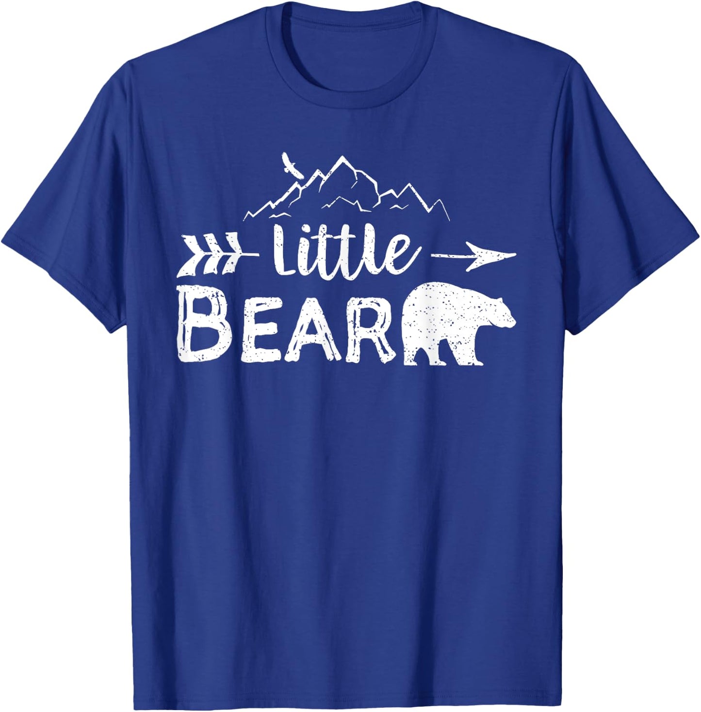 Little Bear Shirt Matching Family Mama Papa Bear Camping T-Shirt - T-Shirt | Royal