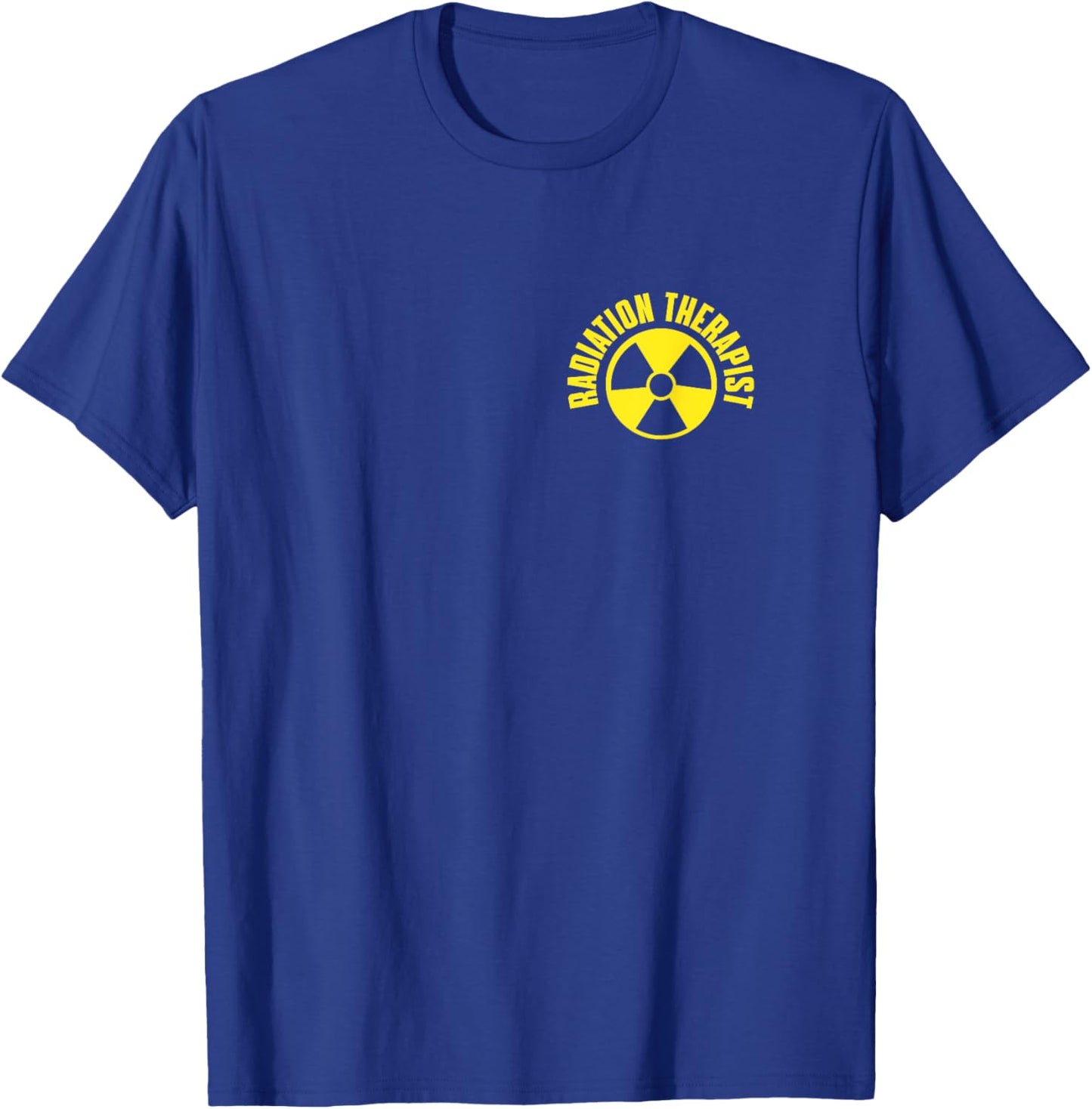 Radiation Therapist Pocket Apparel Radiation Therapy T-Shirt - T-Shirt | Royal