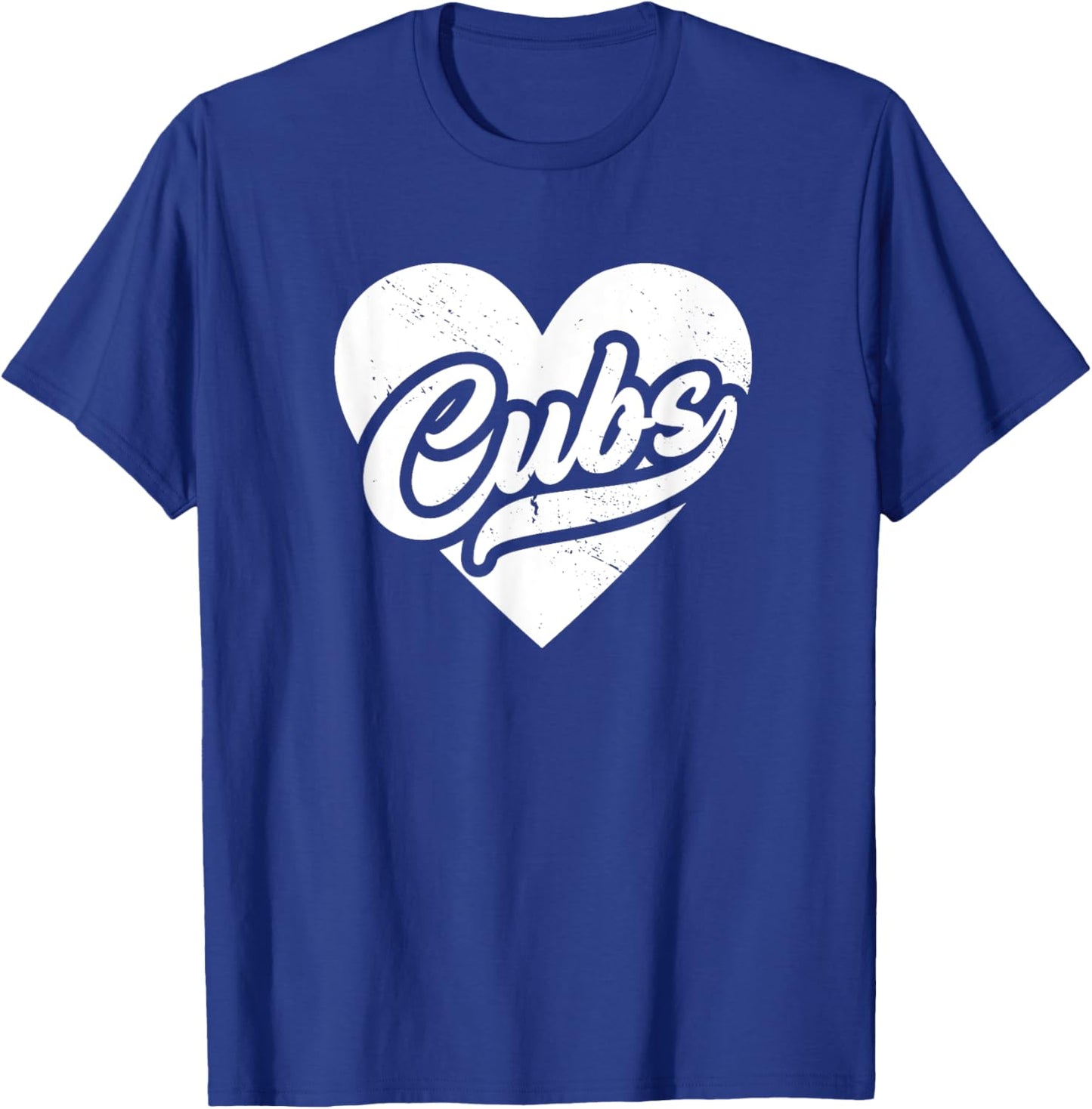 Vintage Cubs High School Spirit Go Cubs Pride Cubs Love T-Shirt - T-Shirt | Royal