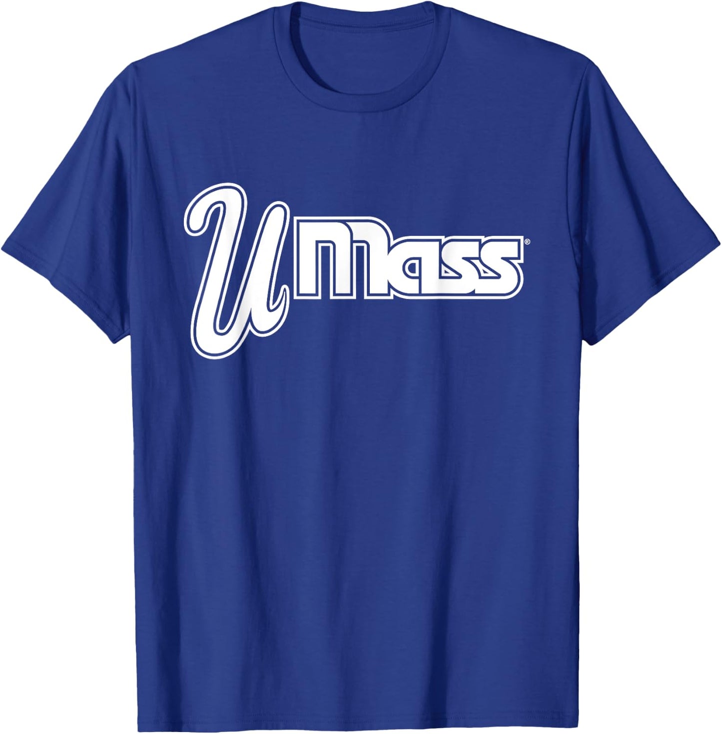 UMass Minutemen | Official Licensed NCAA Merch | UMASVIN1004 T-Shirt - T-Shirt | Royal