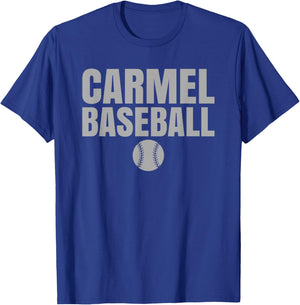 Carmel High School Baseball T-Shirt - T-Shirt | Royal