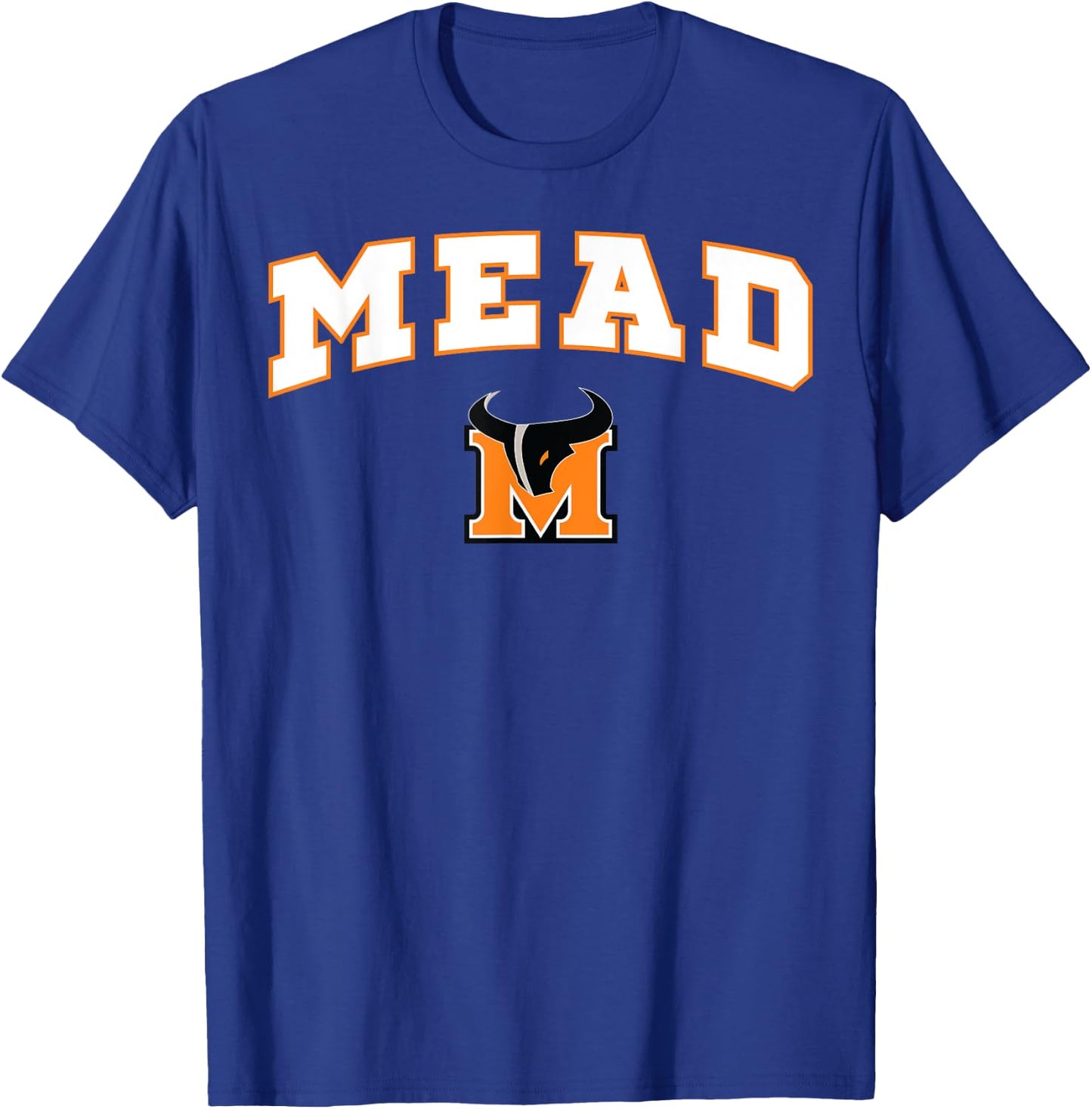 Mead High School Mavericks C2 T-Shirt - T-Shirt | Royal
